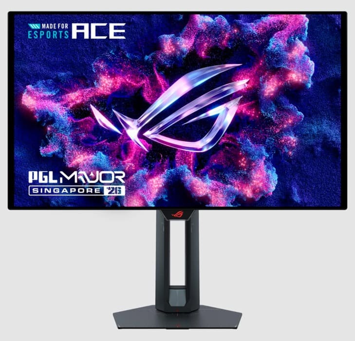 ASUS ROG PG259QWS Ace y XG259QWPG Ace llegan con paneles OLED de hasta 720 Hz