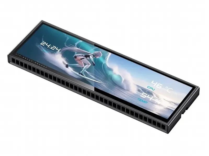 JONSBO DS360MAX lleva una pantalla IPS de 14,5 pulgadas al interior del PC