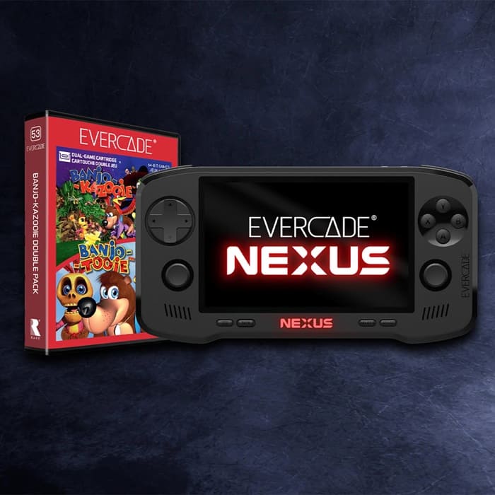 Evercade Nexus llega a España por 199,99€ con Banjo-Kazooie, Banjo-Tooie y EverSync