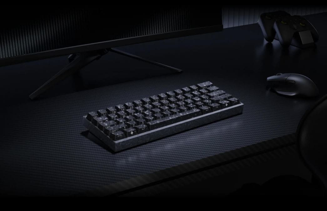 keychron carbon fiber 60 portada