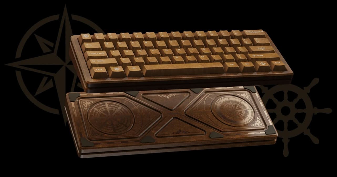 Keychron presenta el Q19 HE 8K con interruptores magnéticos y diseño steampunk