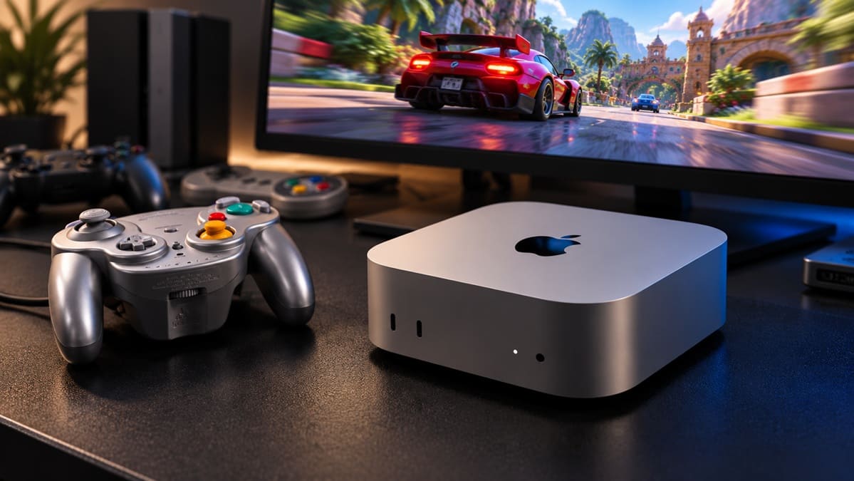 Mac mini M6 alcanza 60 FPS en emulación de GameCube a resolución 8K