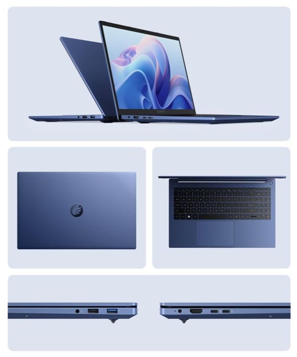 ORICO Obook 15 debuta con Ryzen 7 6800H y hasta 24 GB de RAM desde 689,99 dólares