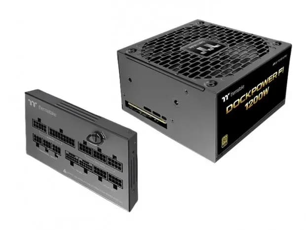 Thermaltake Dockpower FI llega a Japón con conectores desmontables y hasta 1.200W