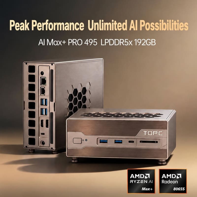 topc amd ryzen ai max pro 495 portada