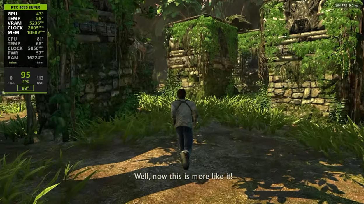 Los tres primeros Uncharted llegan a PC con 120 FPS y Frame Generation mediante un port no oficial