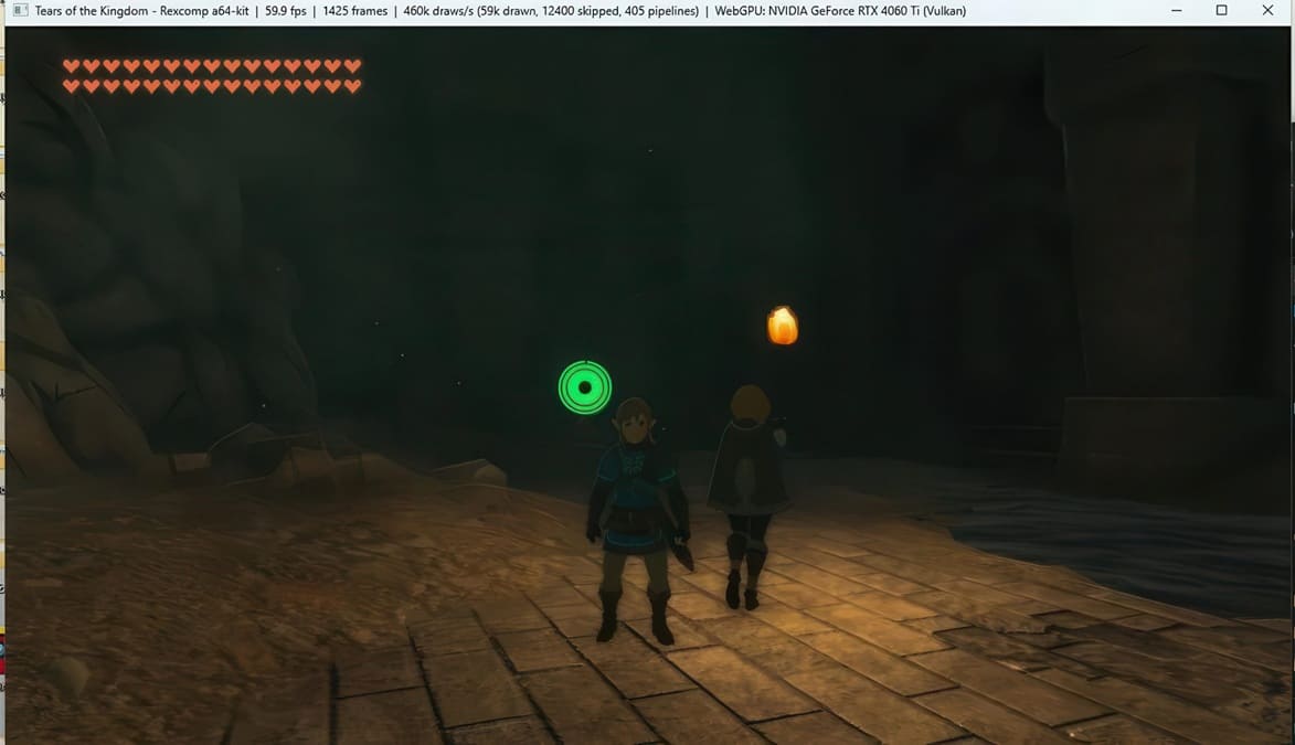 Zelda: Tears of the Kingdom ya funciona en PC mediante recompilación con una RTX 4060 Ti