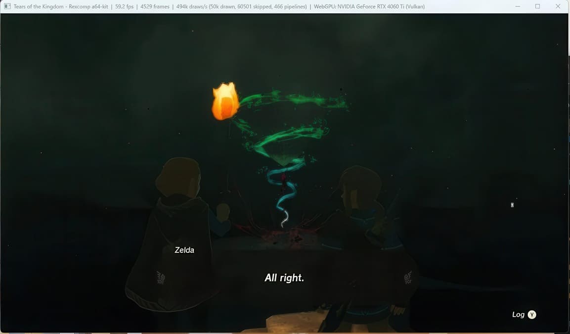 Zelda: Tears of the Kingdom ya funciona en PC mediante recompilación con una RTX 4060 Ti